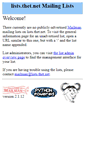 Mobile Screenshot of lists.thet.net